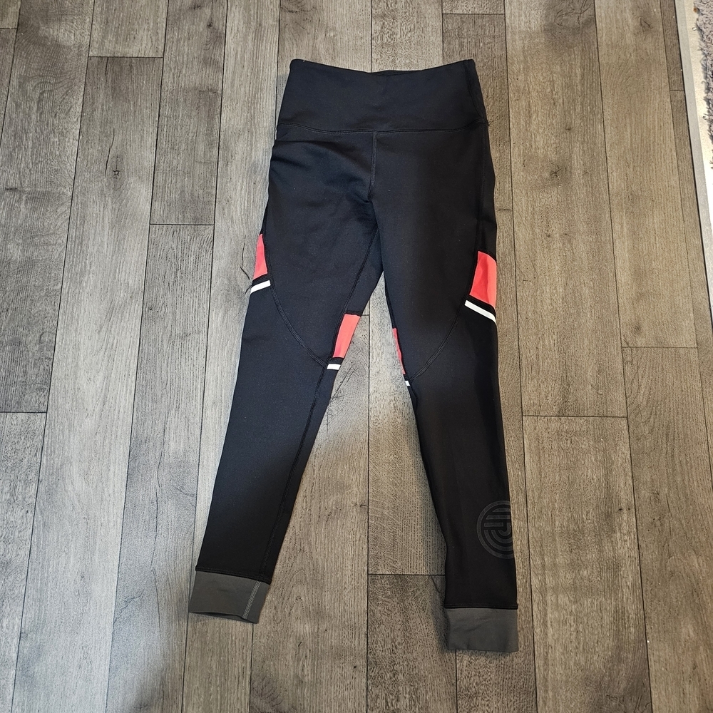 Lilybod Black and Red Leggings Size XS {Bx7}